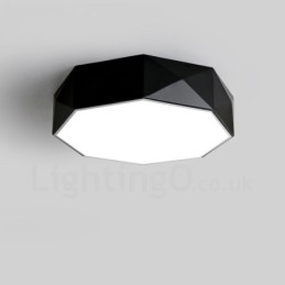Moderne eigentijdse geïntegreerde metalen inbouwlamp