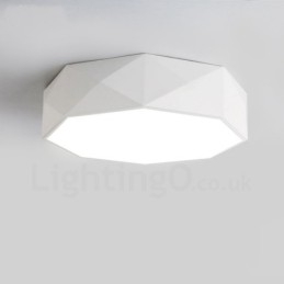 Moderne eigentijdse geïntegreerde metalen inbouwlamp