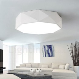 Moderne eigentijdse geïntegreerde metalen inbouwlamp