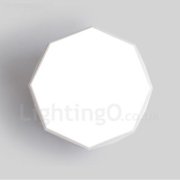 Moderne eigentijdse geïntegreerde metalen inbouwlamp