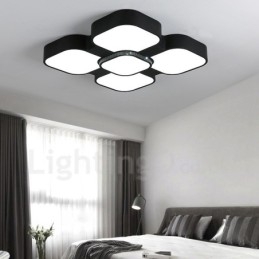 Moderne eigentijdse geïntegreerde metalen inbouwlamp