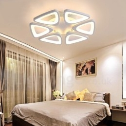 6-lichts moderne, eigentijdse, geïntegreerde plafondlamp