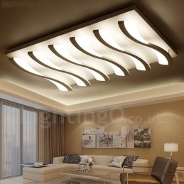 6-lichts moderne, eigentijdse, geïntegreerde plafondlamp