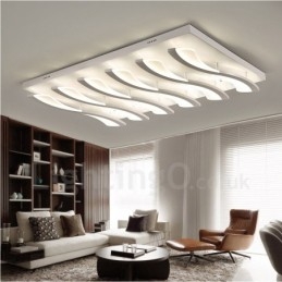 6-lichts moderne, eigentijdse, geïntegreerde plafondlamp