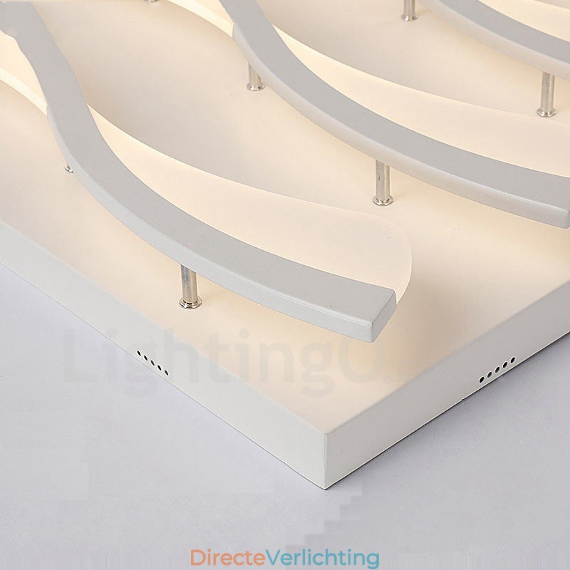 6-lichts moderne, eigentijdse, geïntegreerde plafondlamp