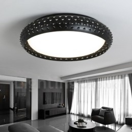 Moderne eigentijdse geïntegreerde metalen inbouwlamp