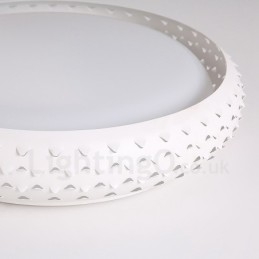 Moderne eigentijdse geïntegreerde metalen inbouwlamp