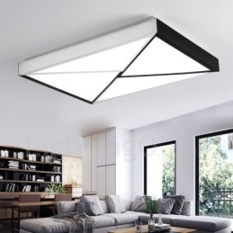 Moderne eigentijdse geïntegreerde metalen inbouwlamp
