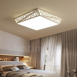 Moderne eigentijdse geïntegreerde metalen inbouwlamp