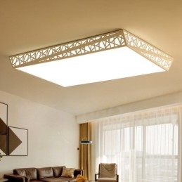 Moderne eigentijdse geïntegreerde metalen inbouwlamp