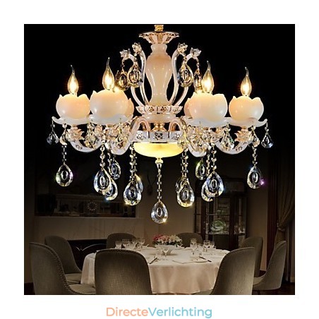 Luxe Europese stijl zinklegering jade kristal hanger Luxe Europese stijl zinklegering jade kristal hanger