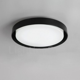 Moderne eigentijdse geïntegreerde metalen inbouwlamp