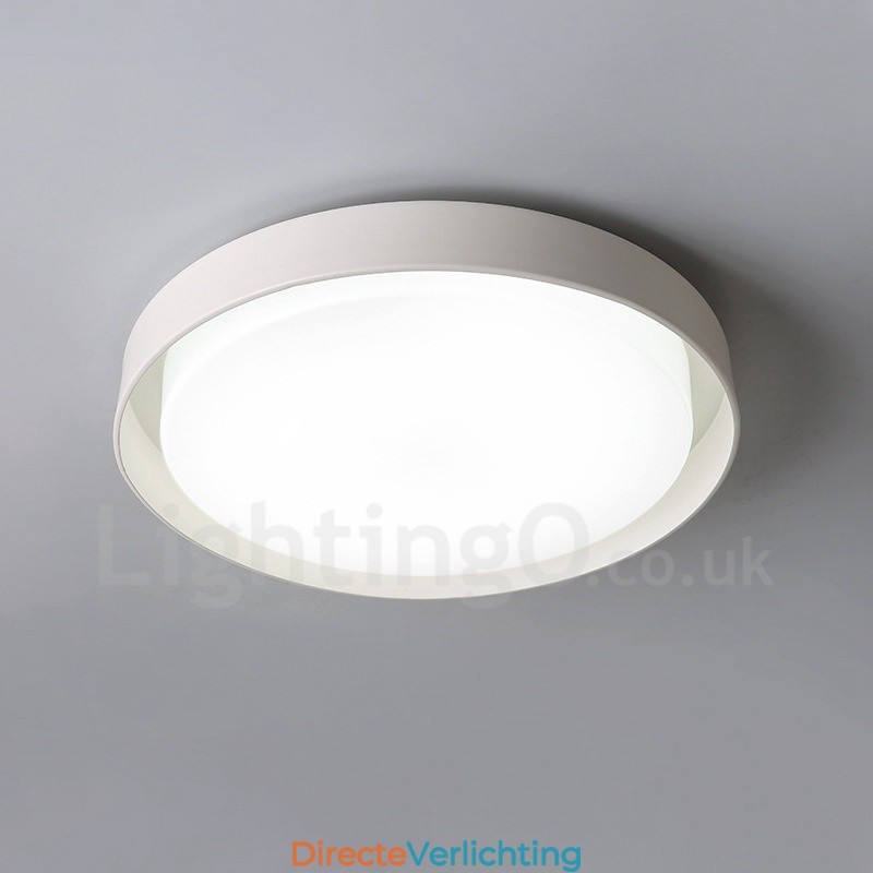 Moderne eigentijdse geïntegreerde metalen inbouwlamp