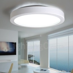 Moderne eigentijdse geïntegreerde metalen inbouwlamp
