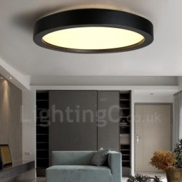 Moderne eigentijdse geïntegreerde metalen inbouwlamp