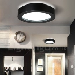 Moderne eigentijdse geïntegreerde metalen inbouwlamp
