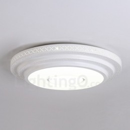 Moderne eigentijdse geïntegreerde metalen inbouwlamp