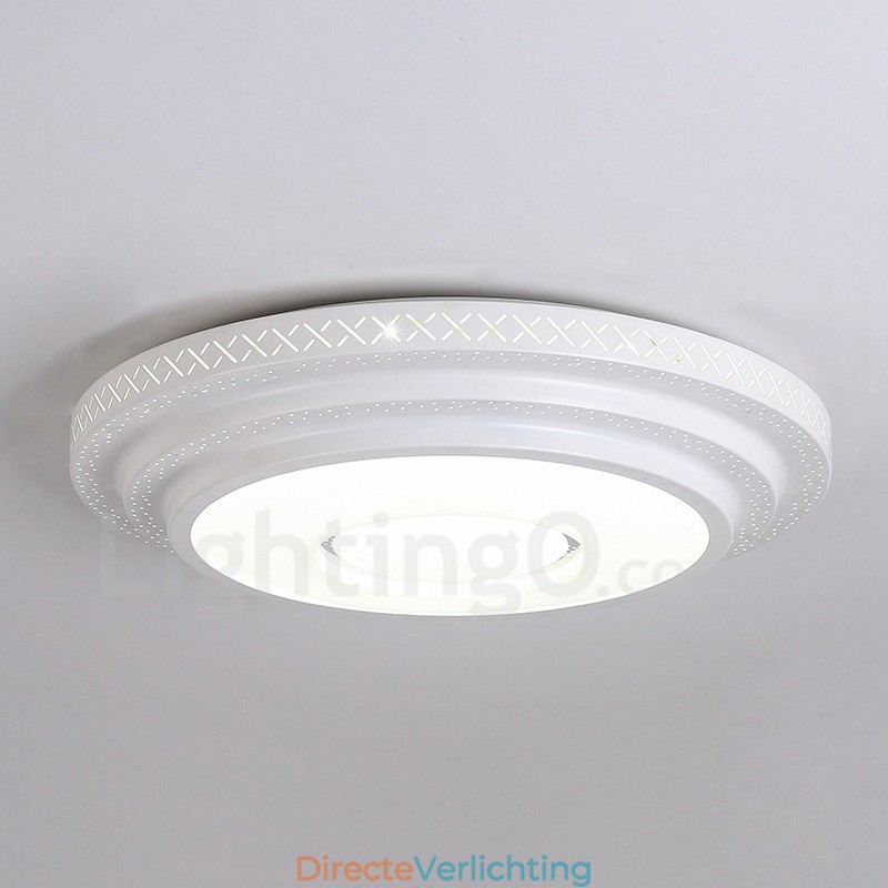 Moderne eigentijdse geïntegreerde metalen inbouwlamp