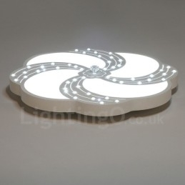 Moderne eigentijdse geïntegreerde metalen inbouwlamp
