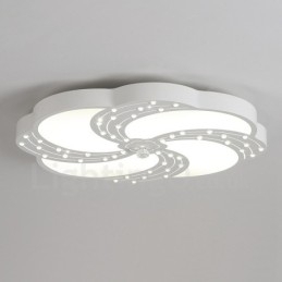 Moderne eigentijdse geïntegreerde metalen inbouwlamp