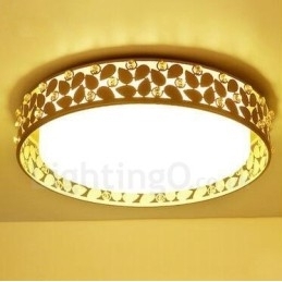 Moderne eigentijdse geïntegreerde metalen inbouwlamp