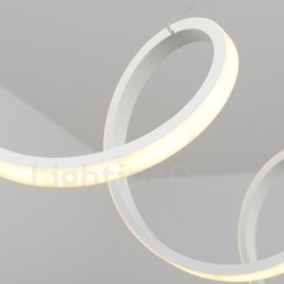 Moderne eigentijdse geïntegreerde hanglamp