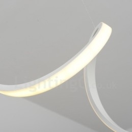 Moderne eigentijdse geïntegreerde hanglamp