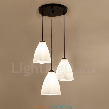 3-lichts traditionele klassieke geïntegreerde metalen hanglamp 3-lichts traditionele klassieke geïntegreerde metalen hanglamp