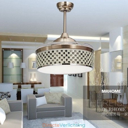 Moderne eigentijdse onzichtbare plafondventilator Plafondventilatoren Moderne eigentijdse onzichtbare plafondventilator Plafondventilatoren