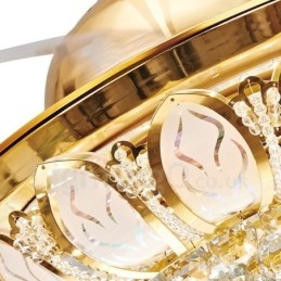 Traditionele Klassieke Onzichtbare Plafondventilator Plafondventilatoren