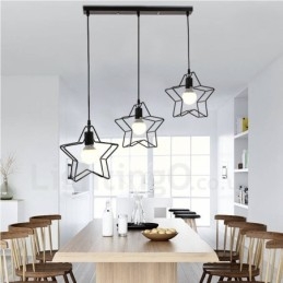 3-lichts moderne, eigentijdse geïntegreerde hanglamp