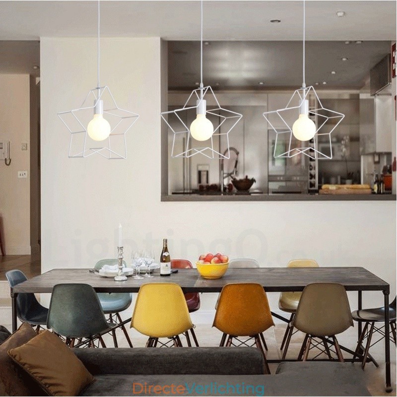 3-lichts moderne, eigentijdse geïntegreerde hanglamp