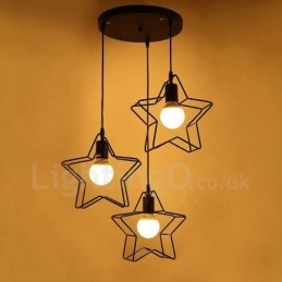 3-lichts moderne, eigentijdse geïntegreerde hanglamp
