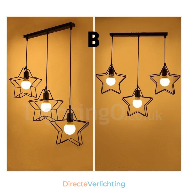 3-lichts moderne, eigentijdse geïntegreerde hanglamp