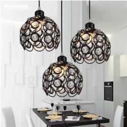 3-lichts rustieke lodge geïntegreerde hanglamp