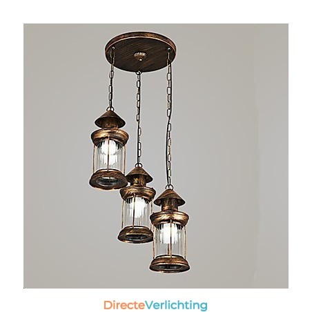 Rustieke Lodge Vintage Retro Mini Stijl Metalen Hanglamp Rustieke Lodge Vintage Retro Mini Stijl Metalen Hanglamp