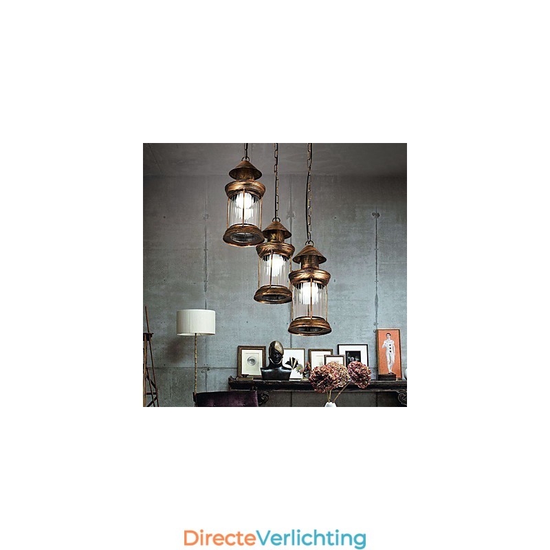 Rustieke Lodge Vintage Retro Mini Stijl Metalen Hanglamp