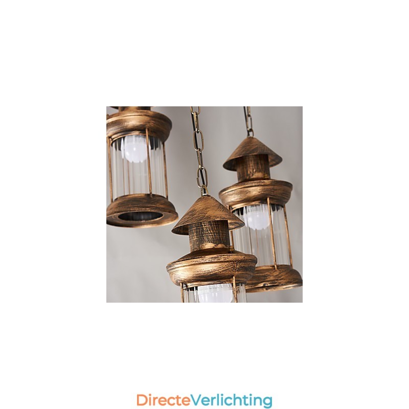 Rustieke Lodge Vintage Retro Mini Stijl Metalen Hanglamp