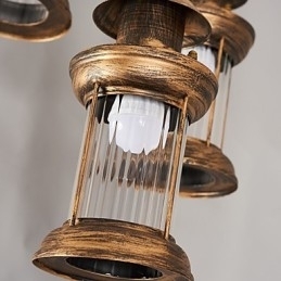 Rustieke Lodge Vintage Retro Mini Stijl Metalen Hanglamp