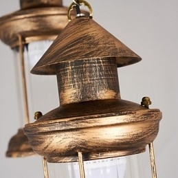 Rustieke Lodge Vintage Retro Mini Stijl Metalen Hanglamp
