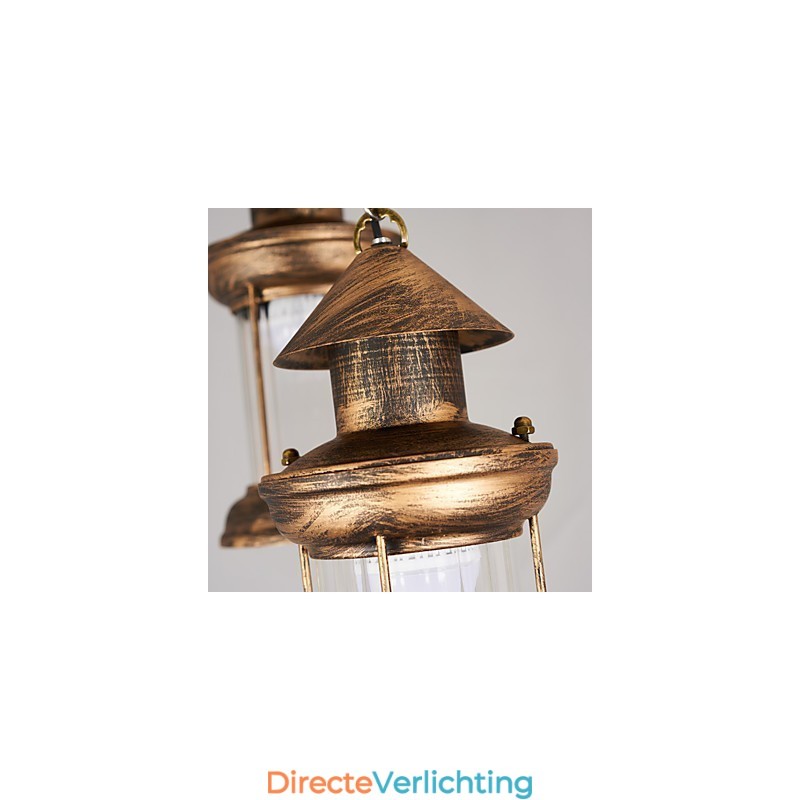 Rustieke Lodge Vintage Retro Mini Stijl Metalen Hanglamp