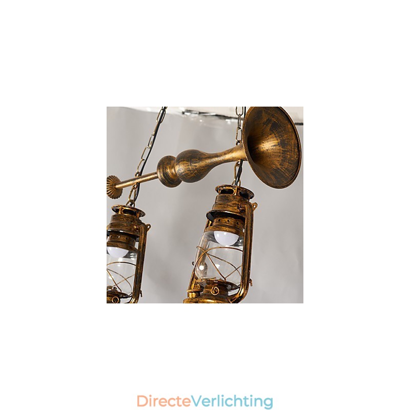 Rustieke Lodge Vintage Retro Mini Stijl Metalen Hanglamp
