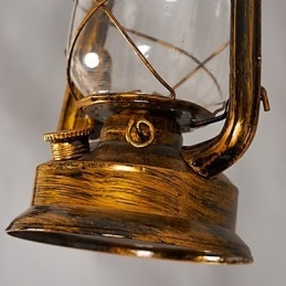 Rustieke Lodge Vintage Retro Mini Stijl Metalen Hanglamp