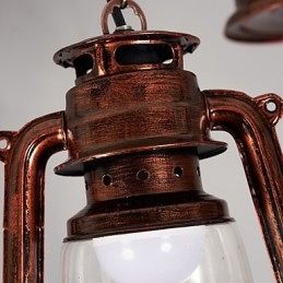 Rustieke Lodge Vintage Retro Mini Stijl Metalen Hanglamp