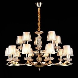 Hanglamp Zinklegering Kenmerk voor Kristal Mini Stijl Metaal Binnen Winkels 15 Lampen