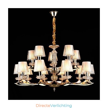 Hanglamp Zinklegering Kenmerk voor Kristal Mini Stijl Metaal Binnen Winkels 15 Lampen Hanglamp Zinklegering Kenmerk voor Kristal Mini Stijl Metaal Binnen Winkels 15 Lampen