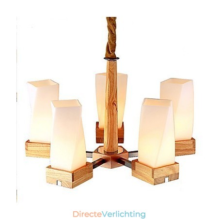 Eenvoudige kunstverlichting Massief hout Creatieve woonkamer Plafondlamp Eenvoudige kunstverlichting Massief hout Creatieve woonkamer Plafondlamp