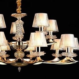 Hanglamp Zinklegering Kenmerk voor Kristal Mini Stijl Metaal Binnen Winkels 15 Lampen