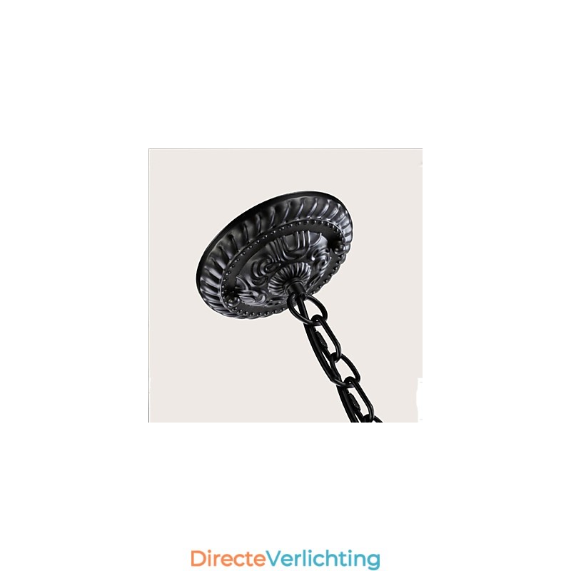 Europese Stijl Kroonluchter Kaars Kristallen Lamp Eenvoudige IJzeren Kunstlamp Decoratieve Lamp