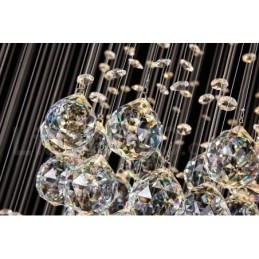 Extra Lengte 5 Meter Kristal Lange Plafond Hanglamp Moderne Kroonluchter Thuis Hangende Verlichting Kroonluchter Lampen Armaturen